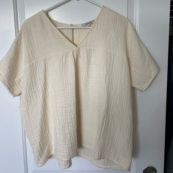 Madewell Tops - Madewell White Blouse